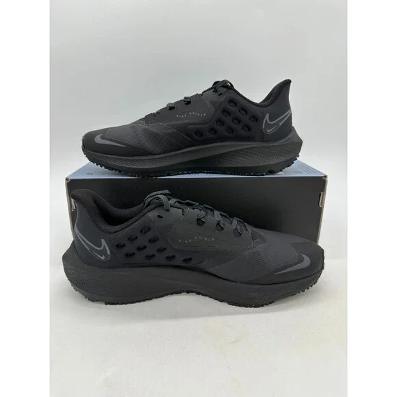 Nike Air Zoom Pegasus 39 Shield Women's Size 12 Mens 10.5 Black Shoes DO7626 001